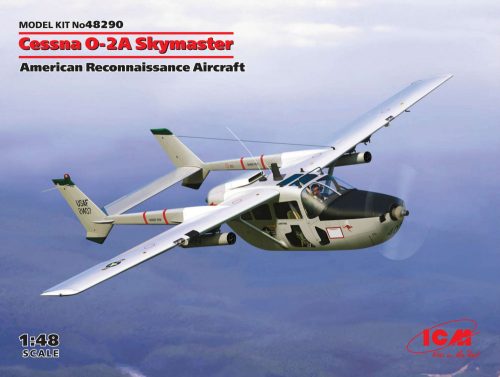 ICM - Cessna O-2A Skymaster, American Reconnaissance Aircraft (100% new molds)