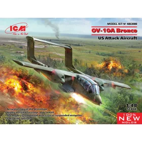 ICM - OV-10  Bronco  US Attack Aircraft (100% new molds)