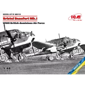   ICM - Bristol Beaufort Mk.I  WWII British dominions Air Force