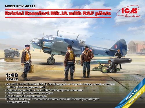 ICM - Bristol Beaufort Mk.IA with RAF pilots