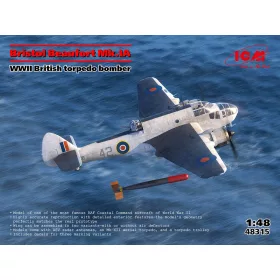 ICM - Bristol Beaufort Mk.IA, WWII British torpedo bomber