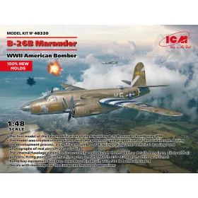 ICM - B-26B Marauder  WWII American Bomber (100% new molds)