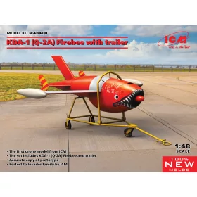   ICM - Q-2A (AQM-34B) Firebee with trailer (1 airplane and trailer)