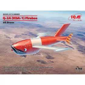   ICM - Q-2A (XM-21  KDA-1) Firebee  US Drone (2 airplanes and pilons)