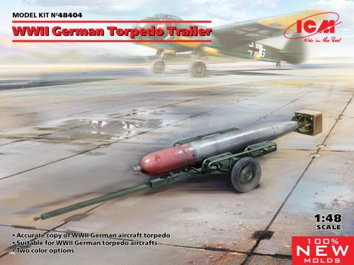 ICM - WWII German Torpedo Trailer