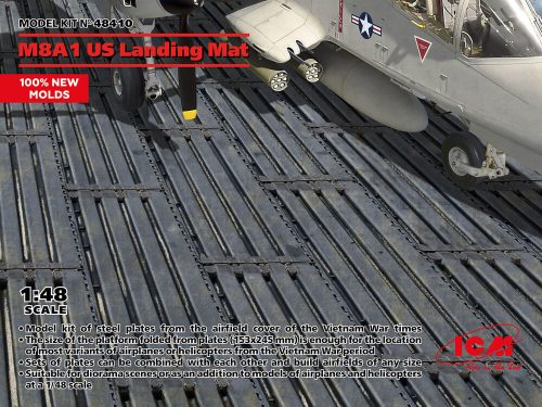 ICM - M8A1 US Landing Mat (153x245 mm) (100% new molds)