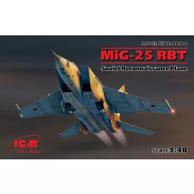   ICM - MiG-25 RBT Soviet Reconnaissance Plane (100% new molds)