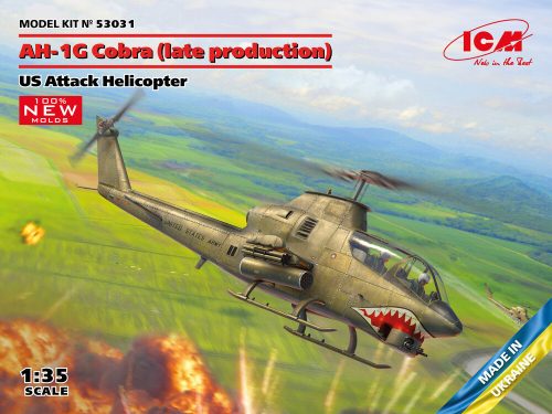 ICM - AH-1G Cobra (late production), US Attack Helicopter (100% new molds)
