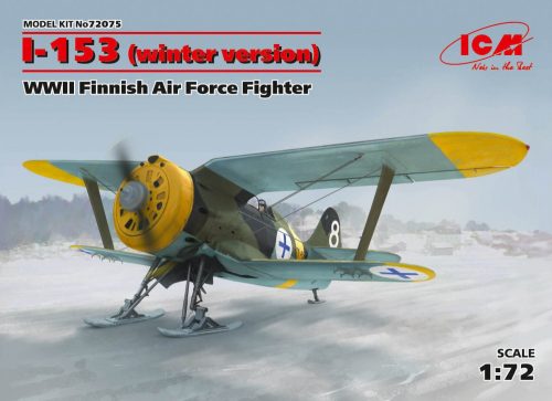 ICM - I-153,WWII Finnish Air Force Fighter winter version