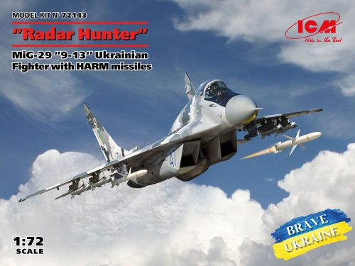 ICM - Radar Hunter MiG-29 '9-13 Ukrainian Fighter with HARM missiles