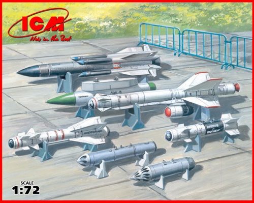 ICM - Soviet Air-to-Surface Armament (X-29T,X-31P,X-59M missiles, B-13L, B-8M1 r