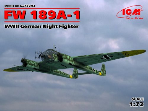 ICM - FW 189A-1 WWII German Night Fighter