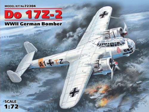 ICM - Do 17Z-2 WWII German Bomber