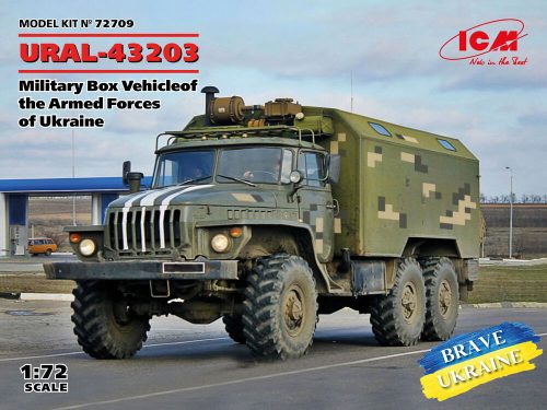ICM - URAL-43203, Military Box Vehicle of the Armed Forces of Ukraine