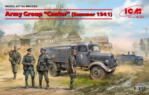 ICM - Army Group "Center" Summer 1941 Kfz.1 Typ L3000S German Infantry