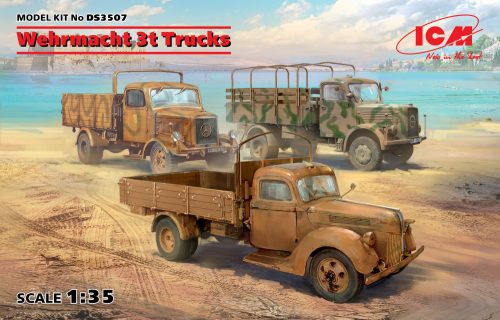 ICM - Wehrmacht 3t Trucks (V3000S, KHD S3000, L3000S)