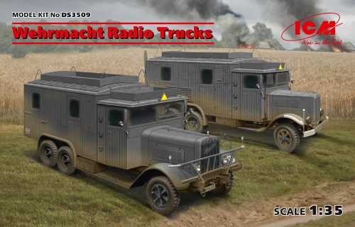 ICM - Wehrmacht Radio Trucks (Henschel 33D1 Kfz.72, Krupp L3H163 Kfz.72)