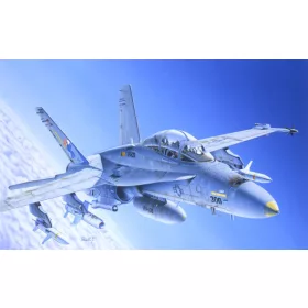 Italeri - F/A 18 Wild Weasel C/D Aircraft repülő makett