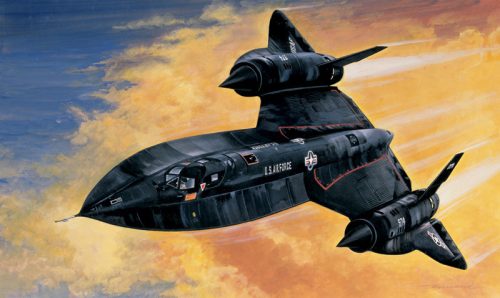 Italeri - Sr-71 Blackbird With Drone