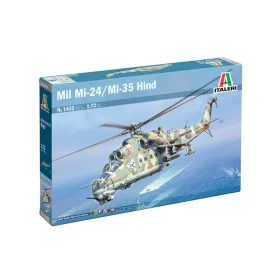  Italeri - 1:72 Russian Attack Helicopter Mil Mi-24/Mi-35 Hind repülő makett