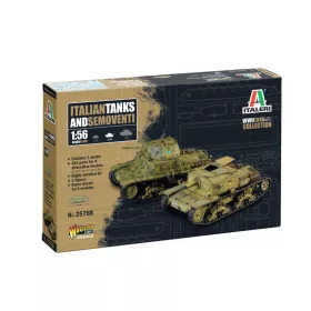 Italeri - 1:56 Italian Tanks and Semoventi