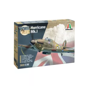   Italeri - 1:48 British Fighter Aircraft Hawker Hurricane Mk.l Aces