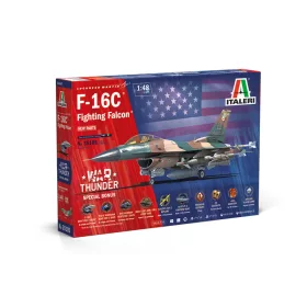   Italeri - 1:48 War Thunder: American Aircraft Fighter F-16C Fighting Falcon - New parts