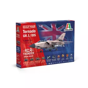   Italeri - 1:48 War Thunder: Italian Fighter Aircraft Tornado GR.1/IDS Gulf War