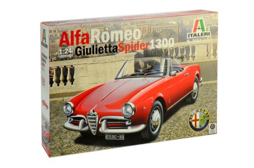 Italeri - Alfa Romeo Giulietta Spider 1300