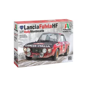   Italeri - Lancia Fulvia HF Rally Monte Carlo 1972 autó makett