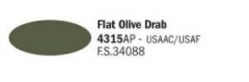 Italeri - Flat Olive Drab - Acrylic Paint (20 ml)