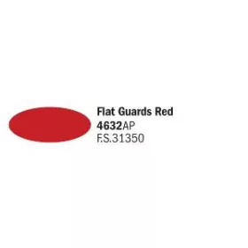 Italeri - Flat Guards Red - Acrylic Paint (20 ml)