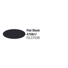 Italeri - Flat Black - Acrylic Paint (20 ml)