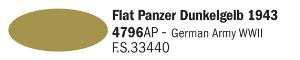 Italeri - Flat Panzer Dunkelgelb 1943 - Acrylic Paint (20 ml)