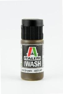 Italeri - Italeri Model Wash: Dark Brown (20 Ml)