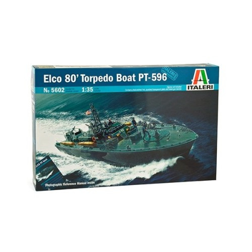 Italeri - Elco 80' Pt-596 Torpedo Boat