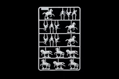 Italeri - British Heavy Cavalry Scot Greys figura makett