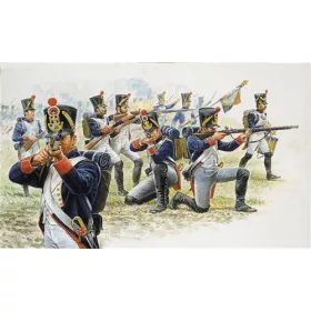 Italeri - FRENCH LINE INFANTRY 1815 figura makett