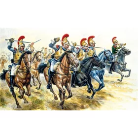 Italeri - FRENCH HEAVY CAVALRY figura makett