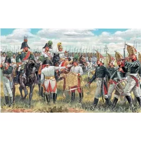   Italeri - Napoleon Wars Austrian   Russian General St figura makett