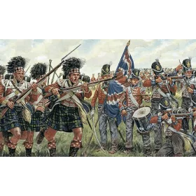 Italeri - NAPOL.WARS. BRITISH SCOTS INFANTRY figura makett