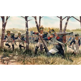 Italeri - NAPOLEONIC WARS FRENCH INFANTRY figura makett