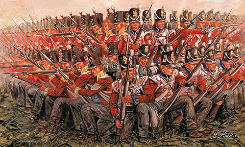 Italeri - Napoleon Wars - Brit Gyalogság ( 6095 )