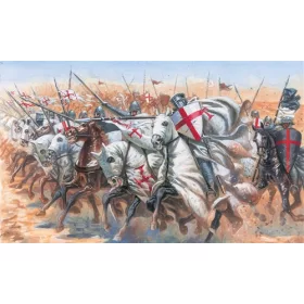   Italeri - Medieval Era: Templar Knights - 15 Figures figura makett