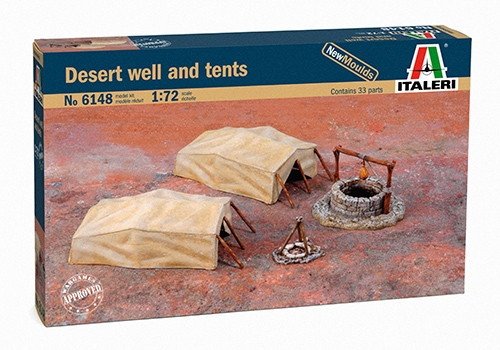 Italeri - Desert Well And Tents From Wwii