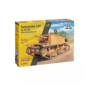 Italeri - Semovente L40 Da 47/32 harcjármű makett