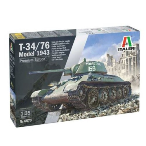 Italeri - T-34/76 Model 1943 - Premium Edition