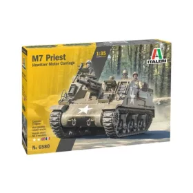 Italeri - M7 Priest Gun Motor Carriage - 1 Figure Included
