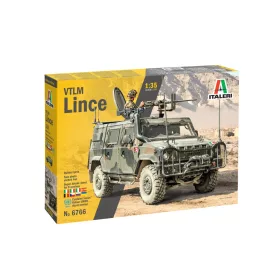   Italeri - Italian light multirole tactical vehicle VTLM Lince harcjármű makett