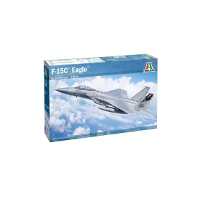   Italeri - American Fighter Aircraft McDonnell Douglas F-15C Eagle repülő makett